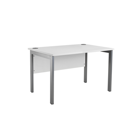 Bench Desk Range - 25mm Top - 1200mm Wide - White