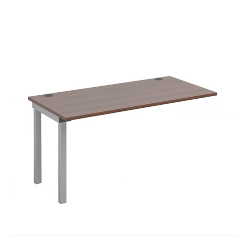 Connex add on Units (Single) - 1400 - Silver Frame - Walnut