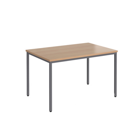 Flexi 25 Rectangular Table - 1200mm - Graphite - Beech