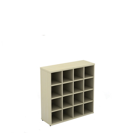 Wooden Pigeon Hole Unit - W1000mm - 16