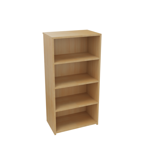 Platinum Range - Bookcases - 1600mm - Oak