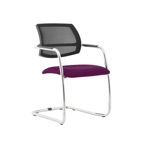 Swift Cantilever Chair - Tansy Purple