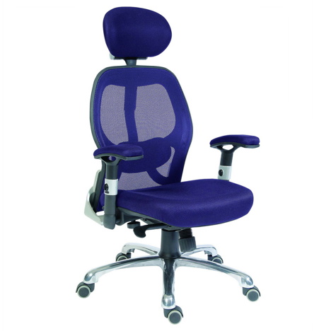 Cobham - Luxury Mesh Back Executive Chair - Blue