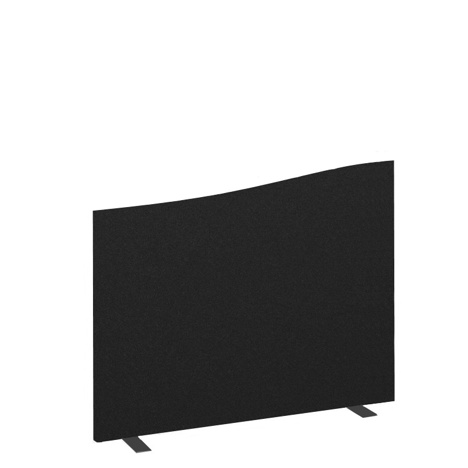 Freestanding Wave Screens 12-09X14 - Charcoal