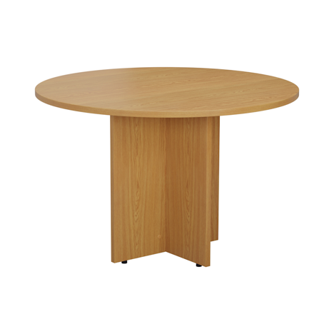 Round Meeting Table - Nova Oak
