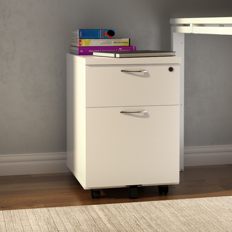 2 and 3 Drawer Under Desk Mobile Pedestal