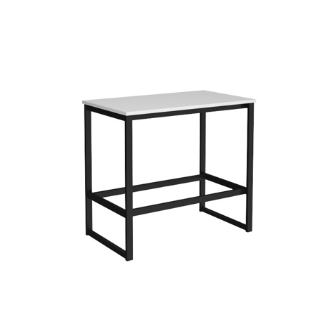 Otto Poseur Benching Solution Dining Table 1200 - Black - White