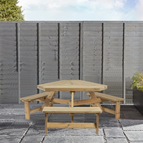 Winer Diner Six Seater Picnic Bench