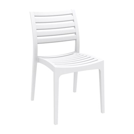 Ares Side Chair - White