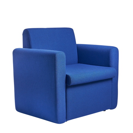 Alto Modular Reception Seating - Both Arms - Blue