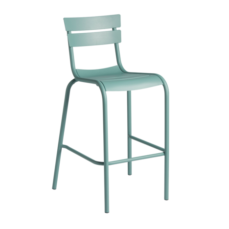 Marlow Bar Stool - Light Blue