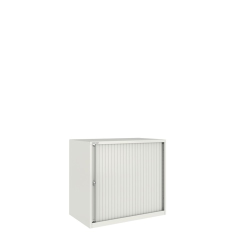 Essentials Tambour Cupboards - 1000mm - Chalk