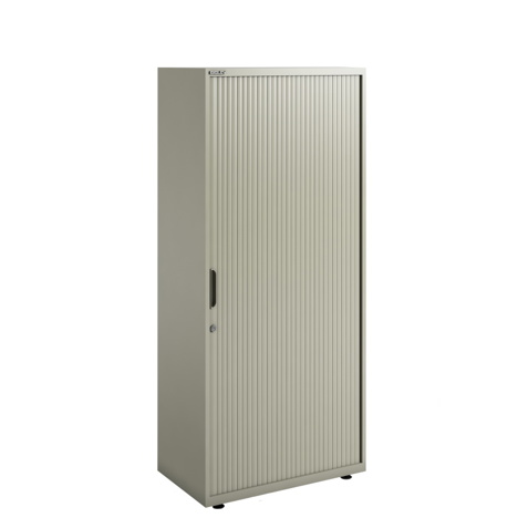 SystemFile - Single Door Tambour Unit - 1795 - Goose Grey