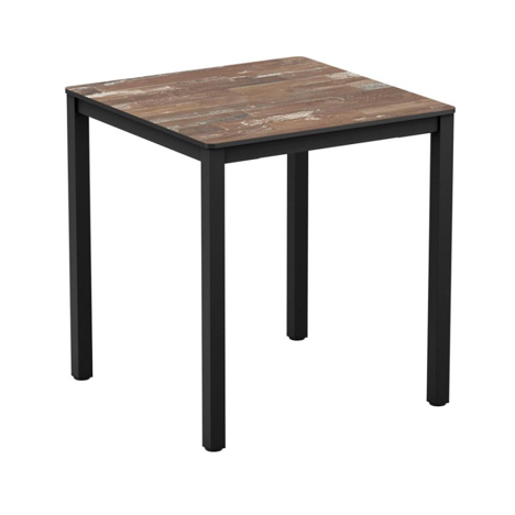 Extrema 4 Leg Dining Table - 690 x 690 - Planked Vintage