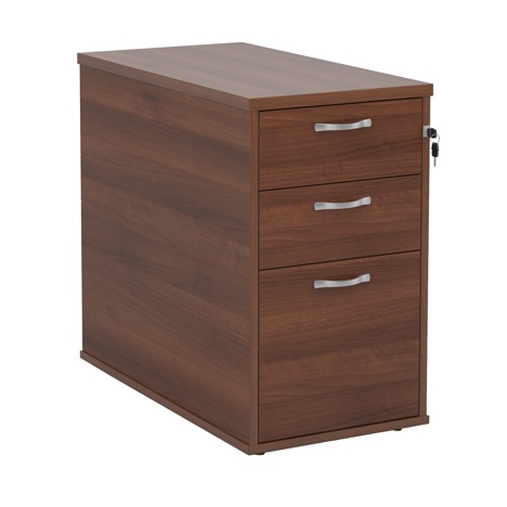 Desk High Pedestal - 800mm - Walnut