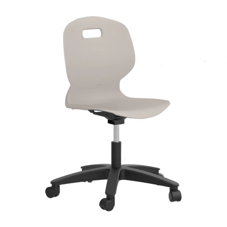 Arc Swivel Chair - Grey