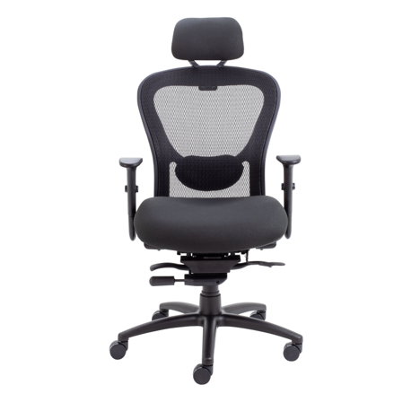 Strata High Back Chair with Seat Slide