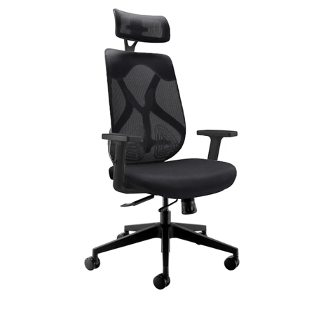 Maldini High Back Office Chair - Black - Black