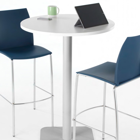 Contract 800mm High Table