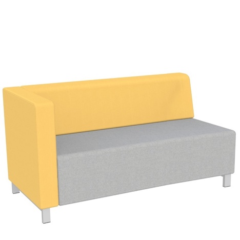 Piano - Two Seat Sofa with Left Arms