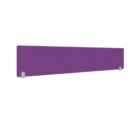 EcoEdge Desk Screen & Modesty Panels - 1200 - Purple