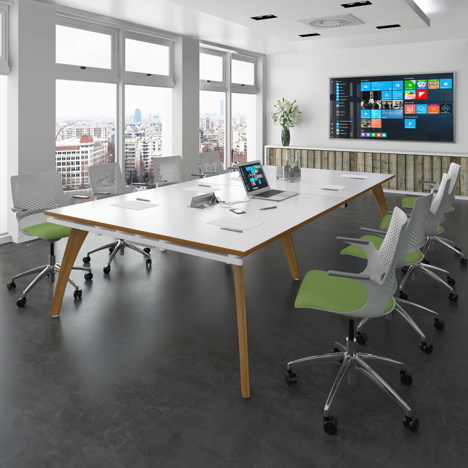 Fuze Rectangular Boardroom Tables