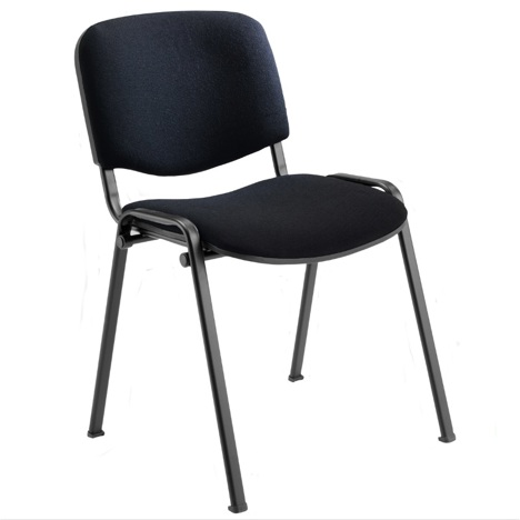 Contract Side Chairs - Charcoal
