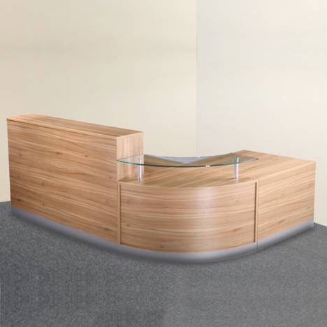 L-Shaped Counter - Room Shot