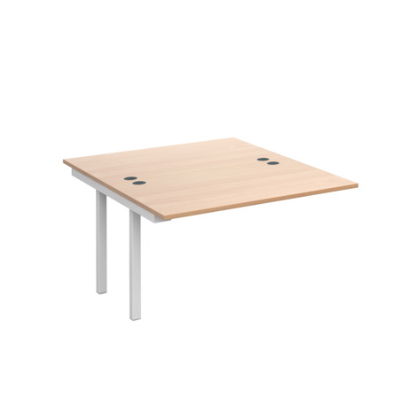 Connex add on Units (Back to Back) - 1200 - White Frame - Beech