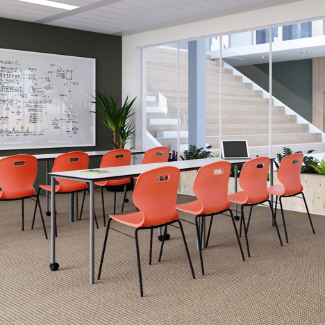 Arc Four Leg Chair