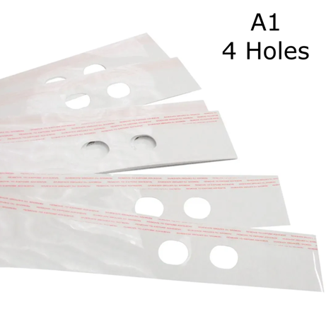 Pre-cut Suspension tapes with Self-adhesive Strip - A1 - 4 Holes