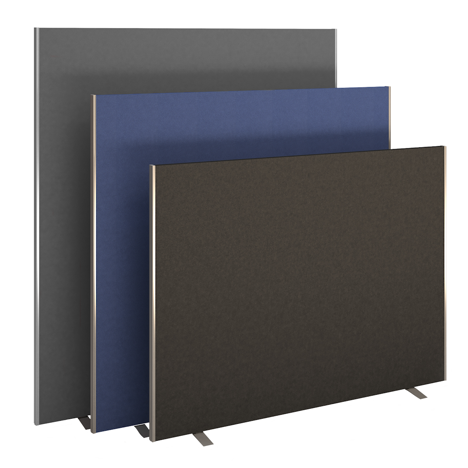 Floor Standing Fabric Screen