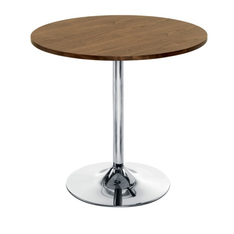 Ellipse Trumpet Table - Walnut
