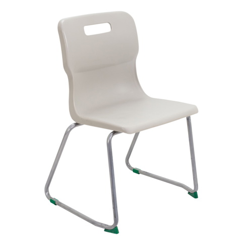 Titan Skid Base Chair - Size 5 - Grey