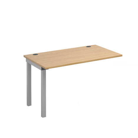 Connex add on Units (Single) - 1200 - Silver Frame - Oak