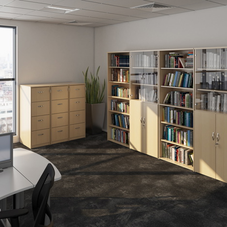 Bookcases (Solid Back Panels)