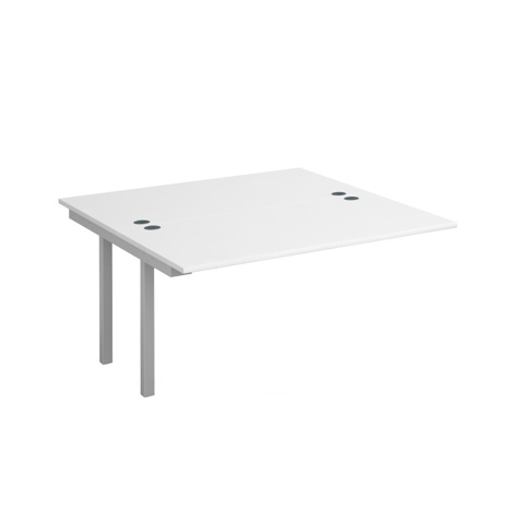 Connex add on Units (Back to Back) - 1400 - Silver Frame - White