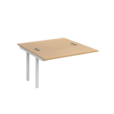 Connex add on Units (Back to Back) - 1200 - White Frame - Oak