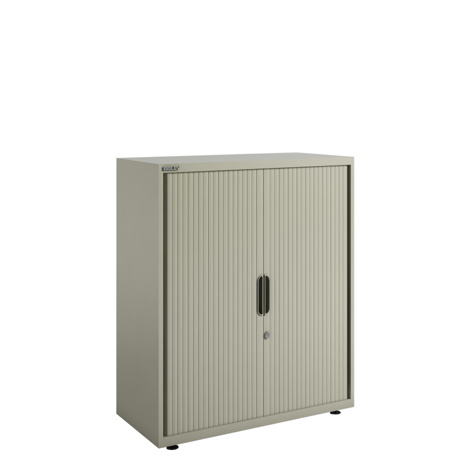SystemFile - Single Door Tambour Unit - 1149 - Chalk