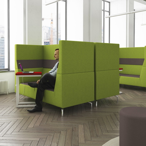 Alban - Soft Seating Range with Chrome Legs