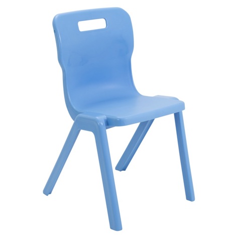 Titan One Piece Chair - Size 6 - Sky Blue