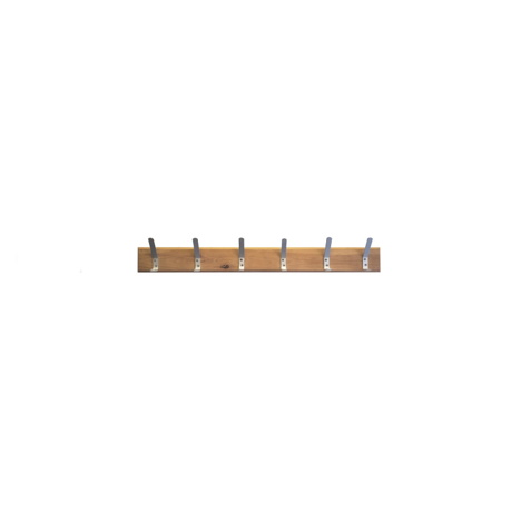 Coat Rail - 6 Hooks
