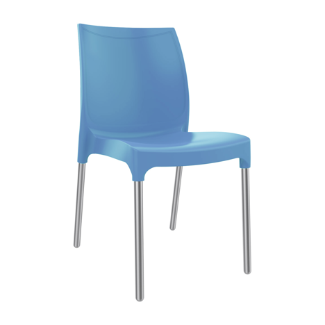 Vibe Polypropylene Chair - Relax Blue