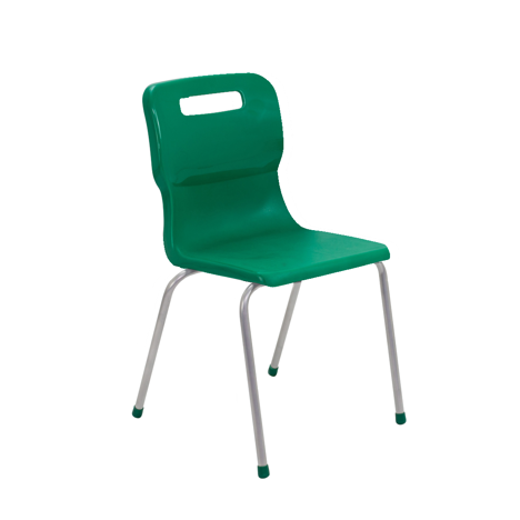 Titan 4 Leg Chair - Size 2 - Green
