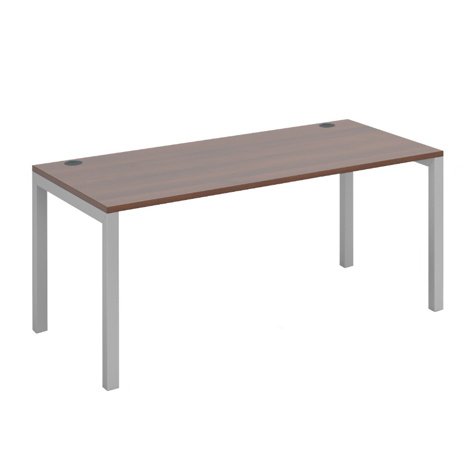 Connex Starter Single Unit - 1600 - Silver Frame - Walnut