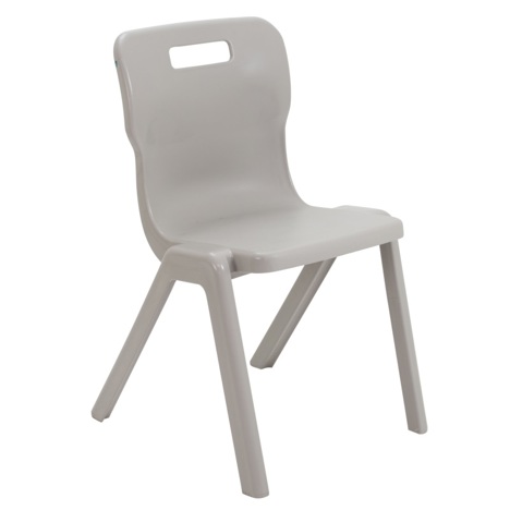 Titan One Piece Chair - Size 6 - Grey