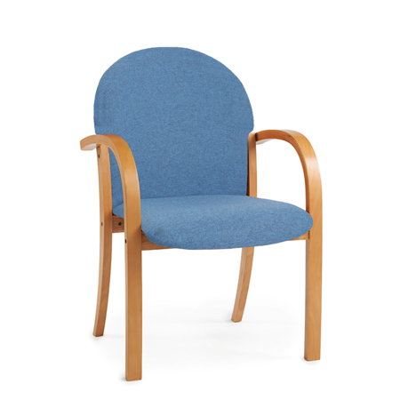 Tamar Wooden Frame Conference Chair
