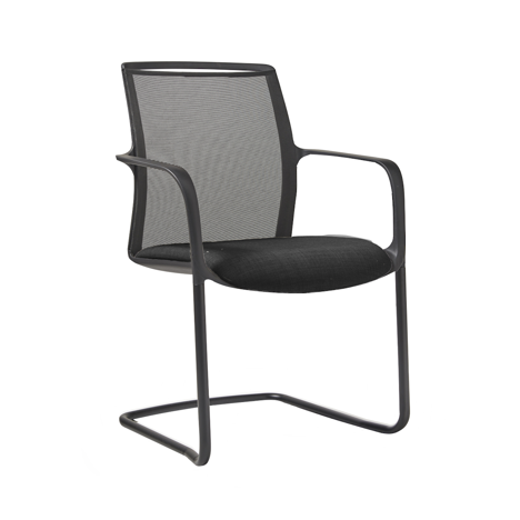 Lacey Meeting Chair - Black Frame - Craven