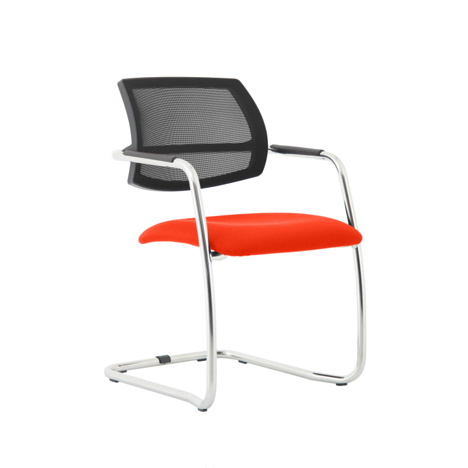 Swift Cantilever Chair - Tabasco Red