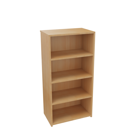 Platinum Range - Bookcases - 1600mm - Beech